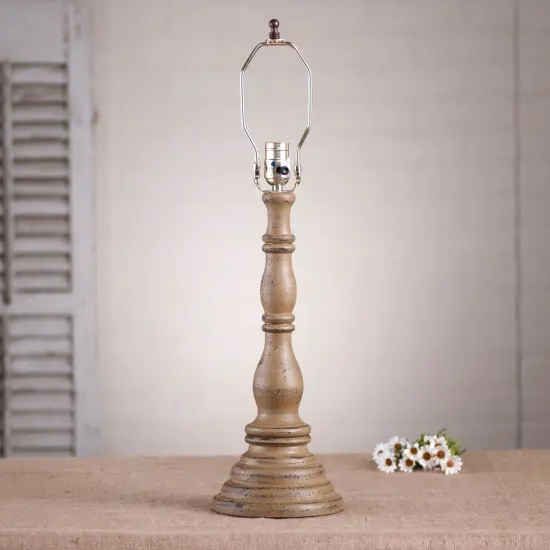 Davenport Lamp Base in Pearwood {3}