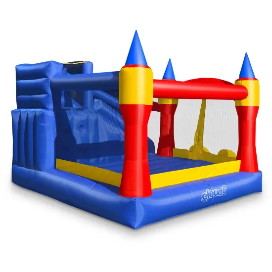 Cloud 9 Royal Slide Bounce House, Inflatable Bouncing Jumper for Kids, without Blower {3}