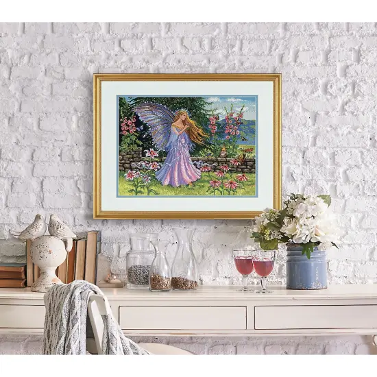 Dimensions Counted Cross Stitch Kit 14"X12"-Summer Fairy {4}