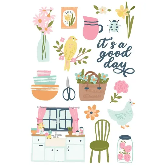 Simple Stories Sticker Book 12/Sheets-Fresh Air {4}