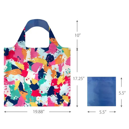 Wrapables AllyBag Collection Reusable Shopping Bag Abstract Boho {2}