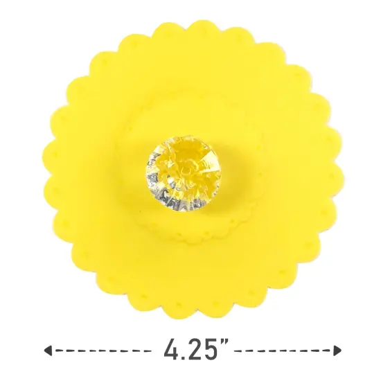 Wrapables&reg; Silicone Cup Lids, Anti-Dust Airtight Mug Covers for Hot and Cold Beverages (Set of 6) Cat Ears {10}