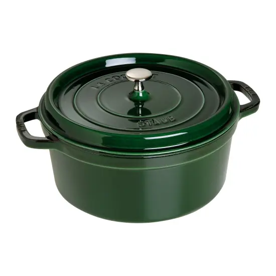 STAUB Cast Iron 7-qt Round Cocotte {5}