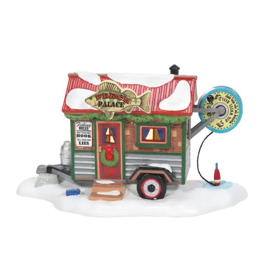 Department 56 Department 56 Snow Village The Perch Palace Lighted Christmas Building #6011418 Red {1}