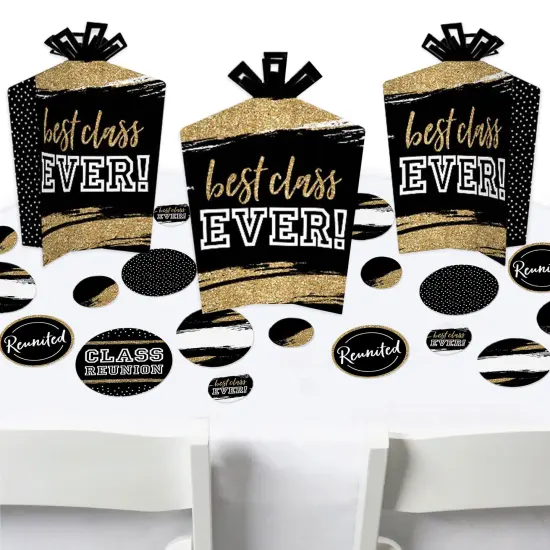 Big Dot of Happiness Reunited - School Class Reunion Party Decor and Confetti - Terrific Table Centerpiece Kit - Set of 30 {1}