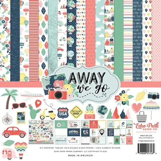 Echo Park Away We Go Collection Kit {1}