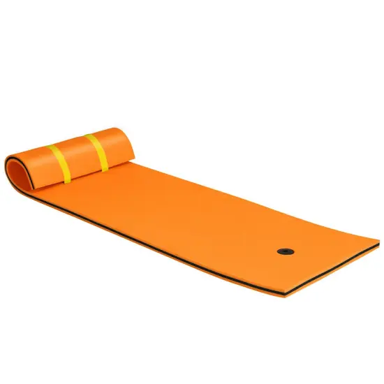 3-layer Tear-resistant Relaxing Foam Floating Pad Yellow {7}