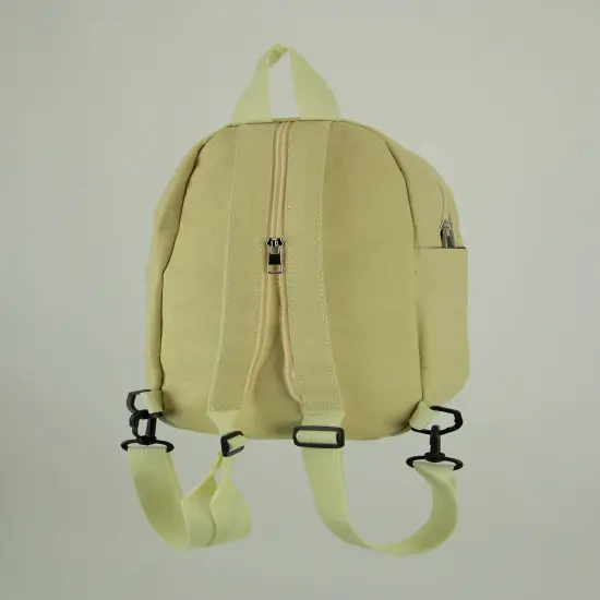 Sleepyville Critters Beige Canvas Peeking Penguin Backpack or Sling Bag Small {3}