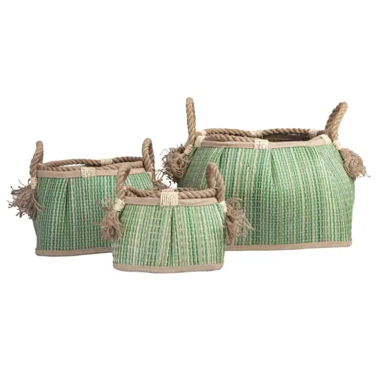 Kaplan Early Learning Company Sense of Place Woven Baskets - Set of 3 {6}