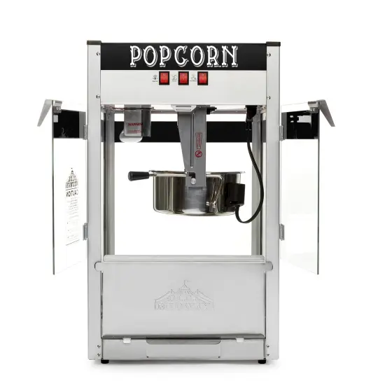 Olde Midway Commercial Popcorn Machine Maker Popper with Large 12-Ounce Kettle {3}