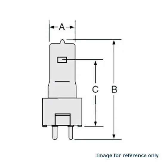Ushio 1000245 - DYG 250W 30V JCD30V-250WS G9.5 Base Stage Studio Light Bulb {2}