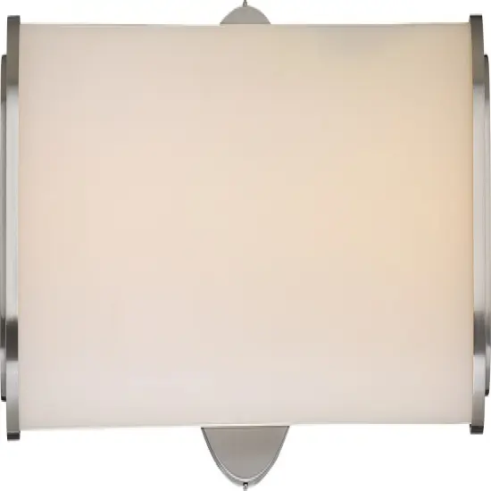 Nuvo Pace 1-Light 24" Double LED Wall Sconce Vanity & Wall Fixture In Brushed Nickel {1}