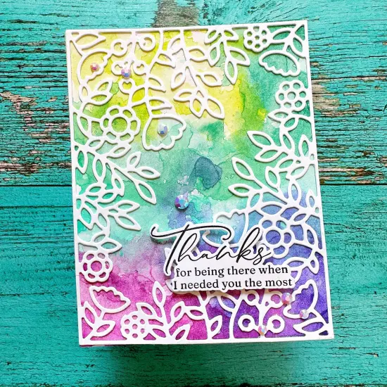 Pinkfresh Studio Die Set-Thanks For Being There {5}