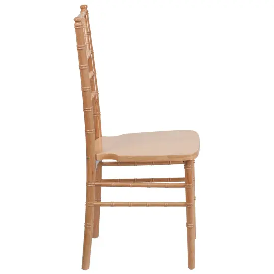 Emma and Oliver Wedding & Event Wood Chiavari Dining Chair Natural {5}