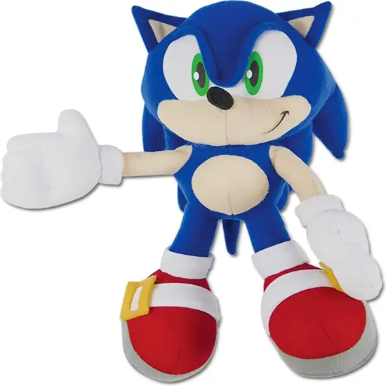 Sonic the Hedgehog 10 Inch Moveable Plush | Sonic {1}