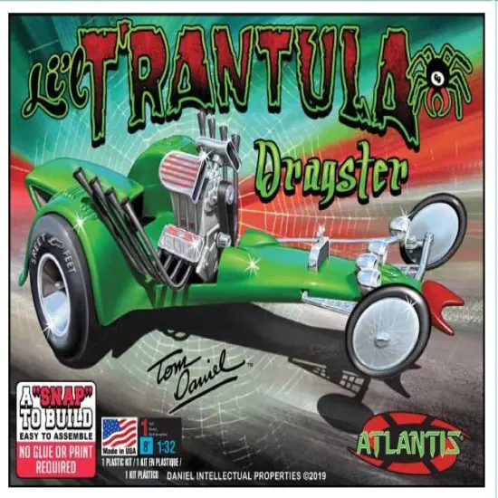 Atlantis Plastic Model Kit-Lil'l Trantula Tom Daniel {1}