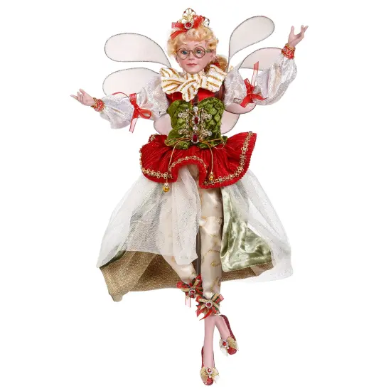 Mark Roberts Mark Roberts Bow Maker Christmas Fairy, Medium 18" #51-05834 Green {1}