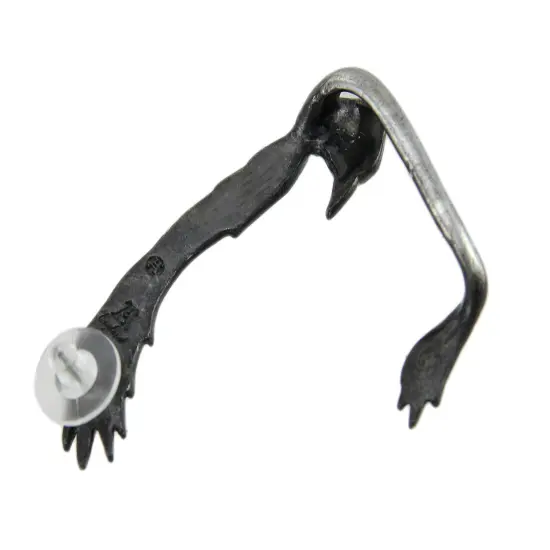 Gothic Raven Black Pewter Ear Wrap {3}