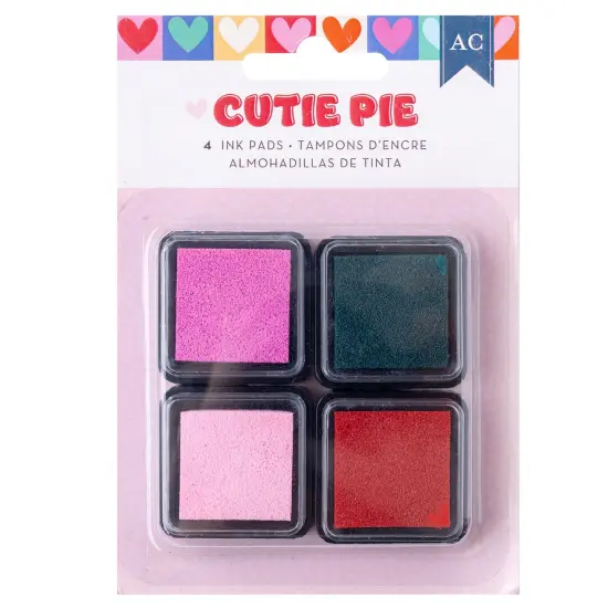 American Crafts Cutie Pie Ink Pads-4/Pkg {1}