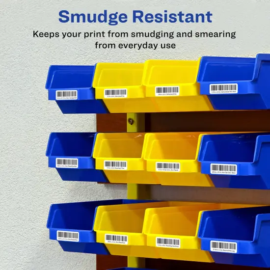 Avery Direct Thermal Roll Labels, 1-1/8" x 3-1/2", White, 130 Address Labels Per Roll, 2 Rolls (4150) {3}