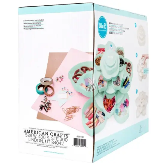 STORAGE - We R emory Keepers - BLOOM Embellishment Storage MINT 660491 by American Crafts {5}