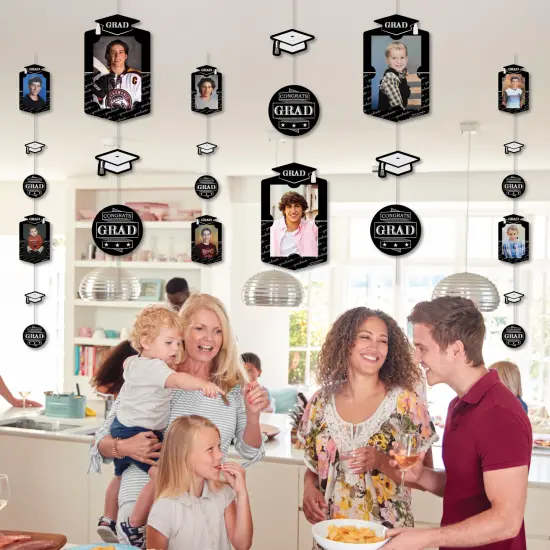 Big Dot of Happiness Graduation Cheers Party Vertical Photo Garland 35 Pieces {7}