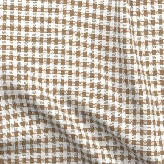 Various Fabrics by the Yard or Fat Quarter Neutral Squares Checkered Earth Tones Custom Printed Fabric by Spoonflower {5}