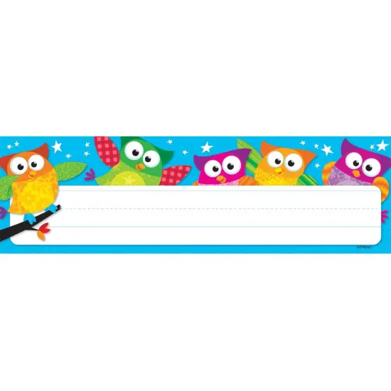 Owl-Stars!&reg; Desk Toppers&reg; Name Plates, 36 Per Pack, 6 Packs {2}