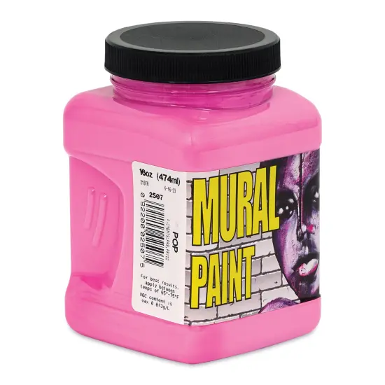 Chroma Acrylic Mural Paint - Pop, 16 oz Jar {1}