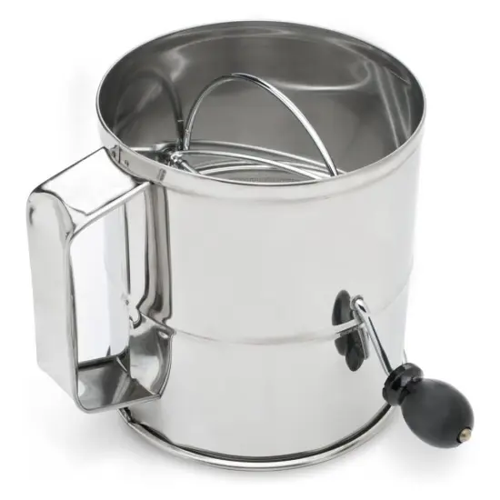 Fox Run Flour Sifter, Stainless Steel, 8-Cup {1}