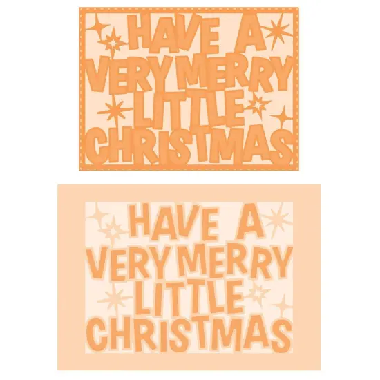 Tonic Studios Die Set-A Merry Little Christmas Festive Frames {3}