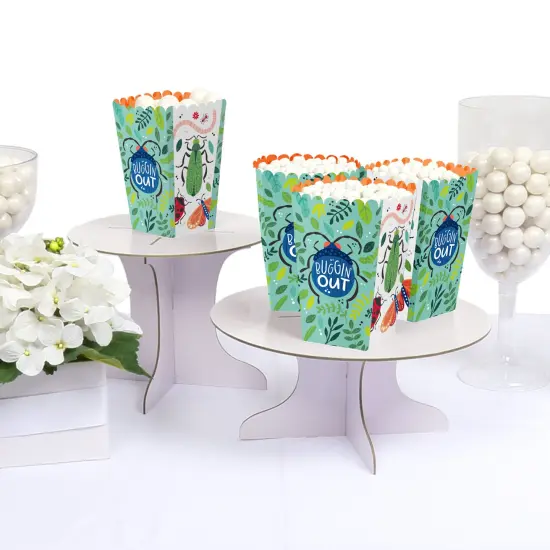 Big Dot of Happiness Buggin' Out - Bugs Birthday Party Favor Popcorn Treat Boxes - Set of 12 {4}