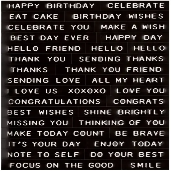 Idea-Ology Sentiments Label Stickers-68/Pkg {2}