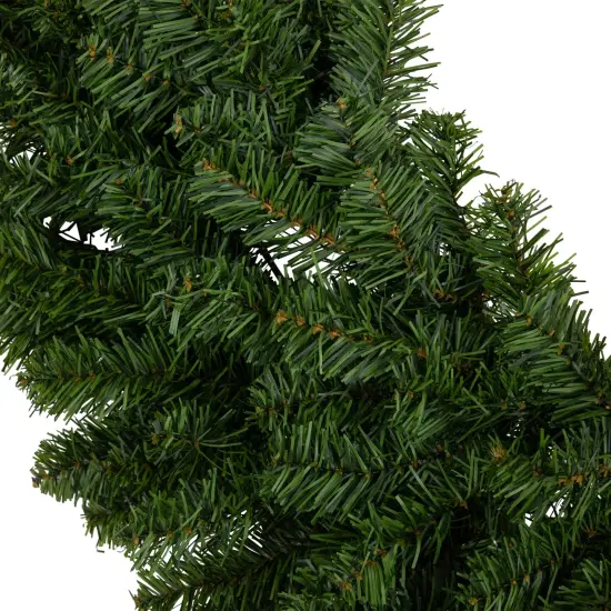 Northlight Artificial Canadian Pine Christmas Wreath - 36" - Unlit Green {6}