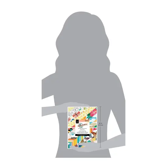 American Crafts Double-Sided Paper Pad 6"X8" 36/Pkg-Vicki Boutin Where To Next {6}