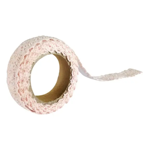 Wrapables Decorative Lace Tape (Set of 3) Light Pink {3}