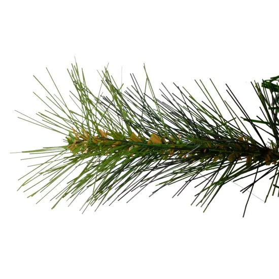 Northlight Real Touch&trade;️ Canyon Pine Artificial Christmas Teardrop Swag - 32" - Unlit Green {3}