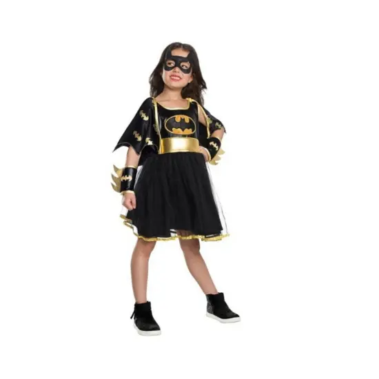 Rubies Girls Batgirl Tutu Dress Childs Halloween Costume - Extra Small 3-4 Black {3}