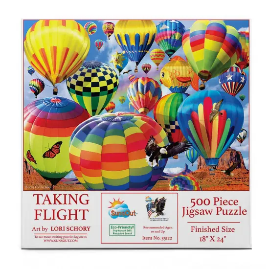 Sunsout Taking Flight 500 pc Jigsaw Puzzle 35122 {4}