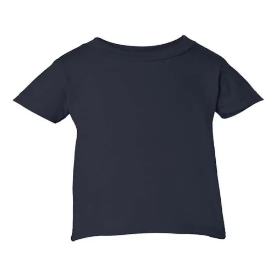 Rabbit Skins&reg; Infant Cotton Jersey Tee - 3401 Navy {2}