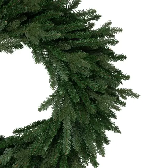 Northlight Real Touch&trade; Grande Spruce Artificial Christmas Wreath - 36" - Unlit Green {4}