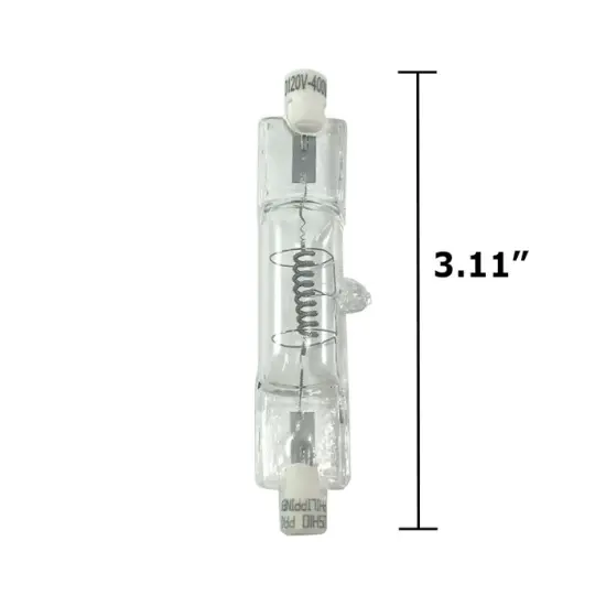 USHIO 1000498 - FDA, JPD120V-400W 400W 80.3mm Long R7s Double Ended Bulb {2}