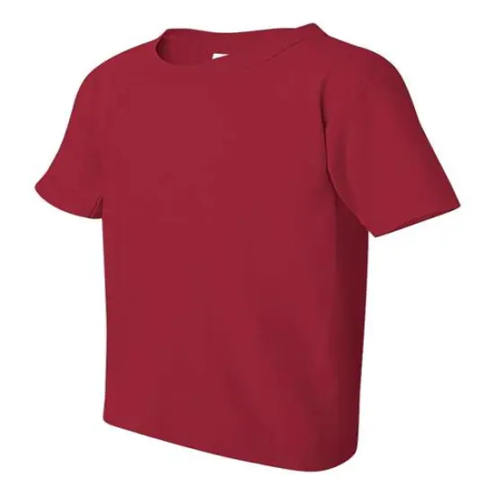 Gildan&reg; Heavy Cotton Crew Neck Short Sleeve Youth T-Shirt Cardinal {2}
