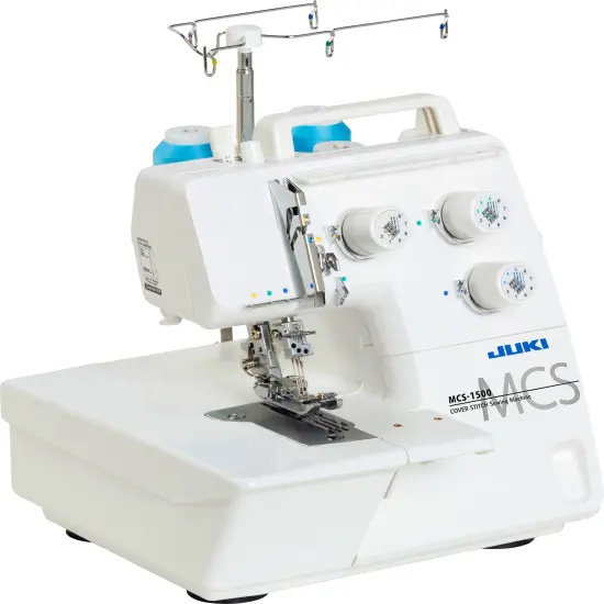 Juki MCS-1500 Cover Stitch and Chain Stitch Sewing Machine {1}