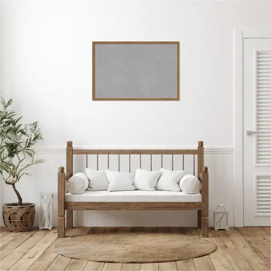 Carlisle Narrow Wood Framed Magnetic Board Carlisle Blonde {6}