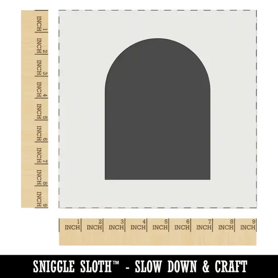 Tombstone Halloween Solid Wall Cookie DIY Craft Reusable Stencil {1}