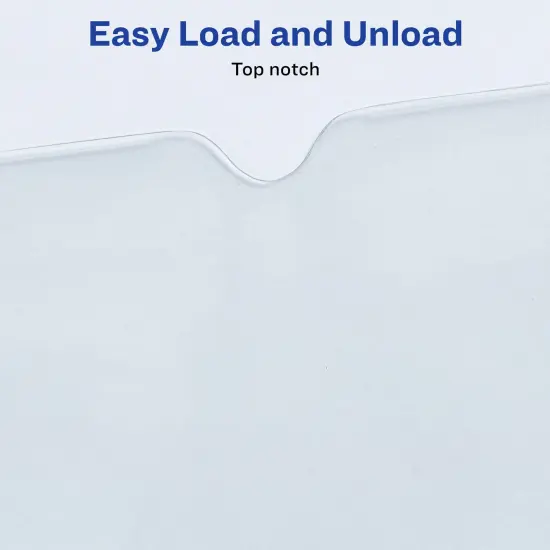 Avery File Envelopes, 9" x 12" Travel Document Organizer, Holds up to 60 Sheet, 10 Vinyl Envelopes (74804) Clear {4}