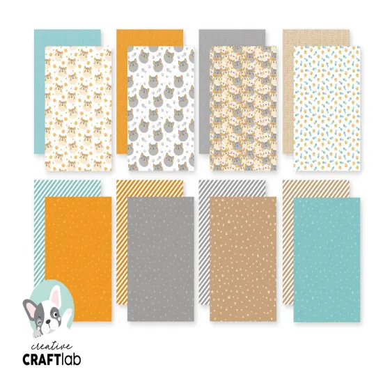 Studio Light Friendz Paper Pad 24/Pkg-Nr. 119, Pawerful {3}