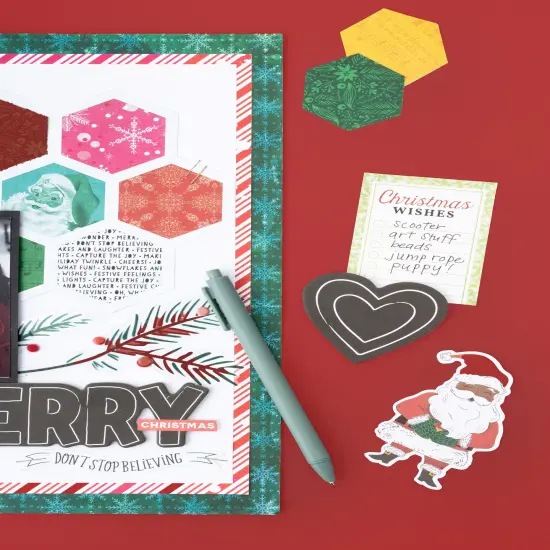 Vicki Boutin Peppermint Kisses Mixed Chipboard {5}