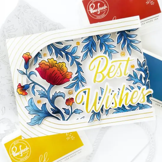 Pinkfresh Studio Die-Blooming Vines {3}